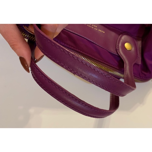 Marc by Marc Jacobs Preppy Nylon Taryn Satchel Bag - Picture 10 of 12